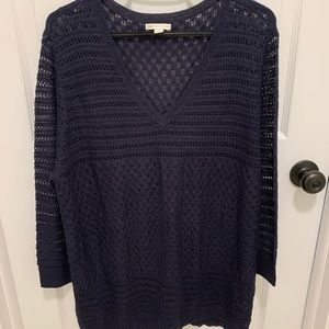 Navy Knit Sweater
